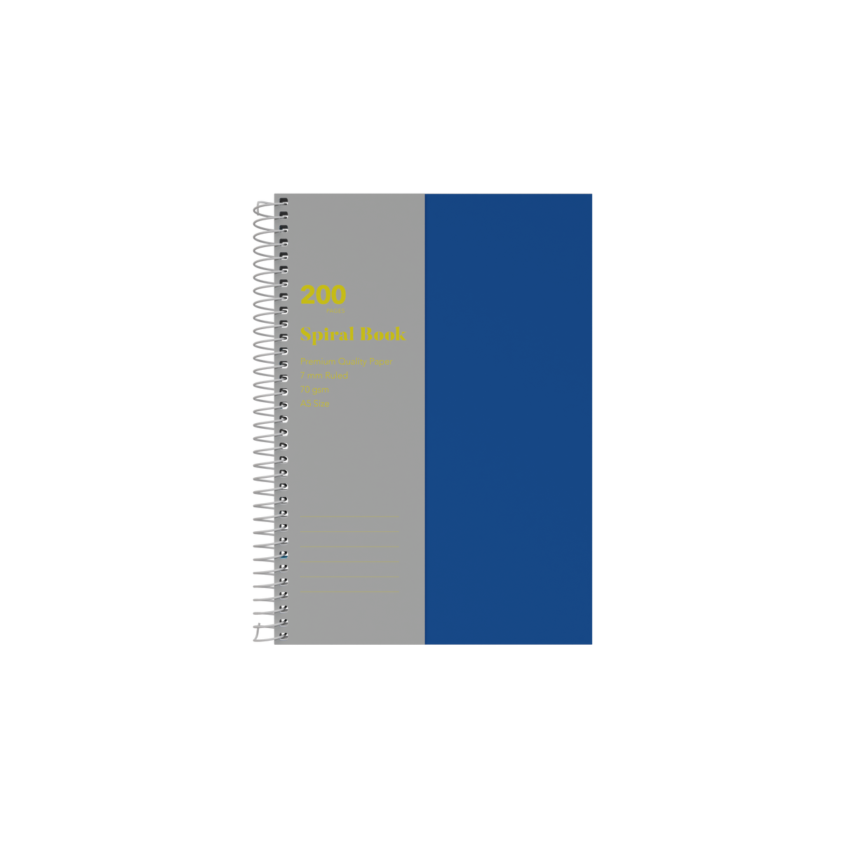 Collins A5 Spiral Bound Notebook 200 Pages