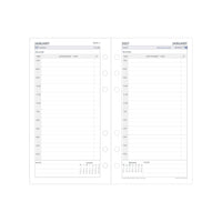 2027 Personal Organiser Refill - 12 Month Day-to-Page Appointments Diary Refill - Collins Debden (PR2100-27)