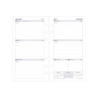 2027 Personal Organiser Refill - 12 Month Week-to-View Diary Refill - Collins Debden (PR2700-27)