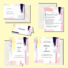 RSVP Card - Palette