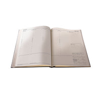 2027 Calendar Year Planner - 12 Month Quarto Week-to-View Diary - Hard Cover in Black - Collins Debden Business Range (QB7.99-27)