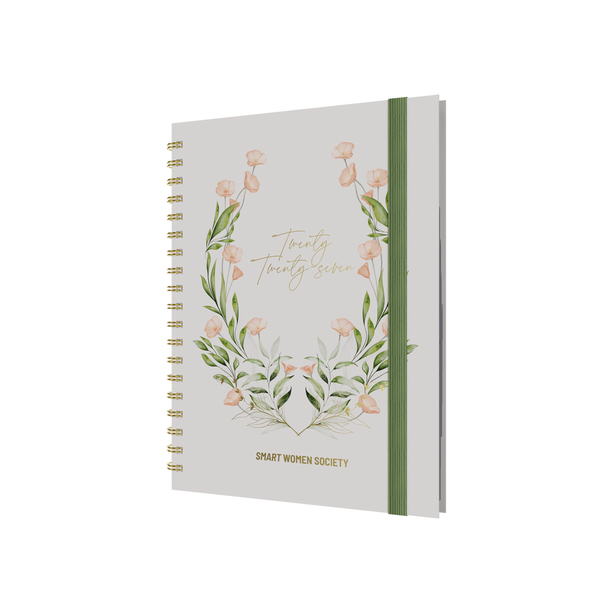 Smart Women Society - B5 Week-to-View - 2027 Calendar Year Diary/Planner - Beige