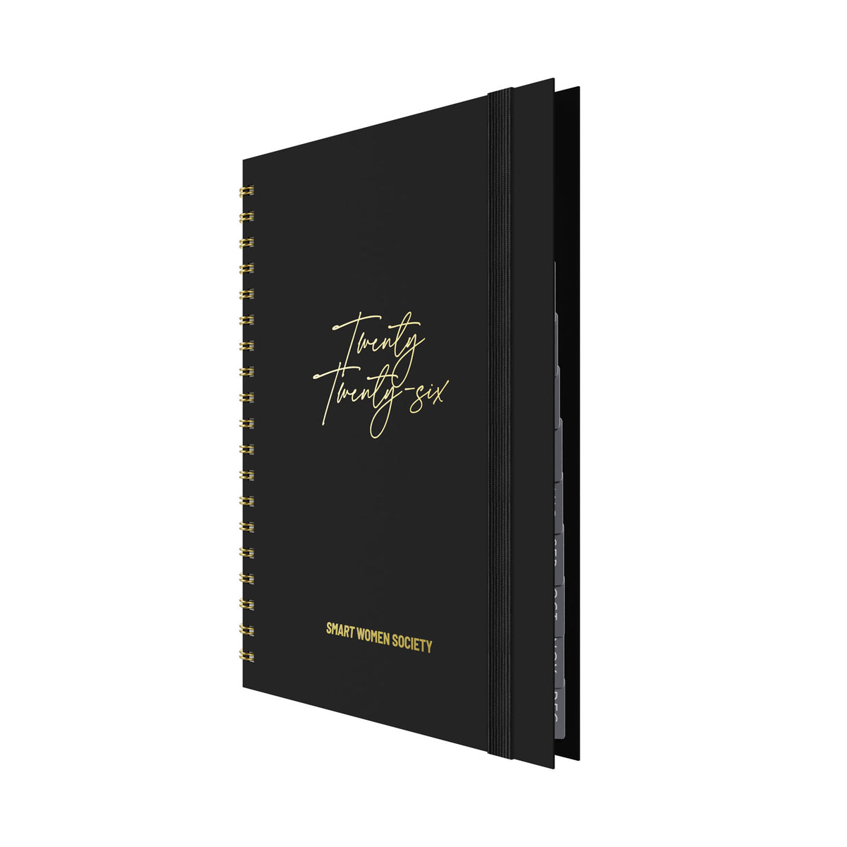 Smart Women Society - B5 Week-to-View - 2026 Calendar Year Diary/Planner - Black