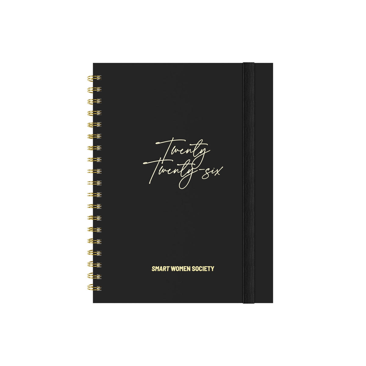 Smart Women Society - B5 Week-to-View - 2026 Calendar Year Diary/Planner - Black