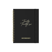 Smart Women Society - B5 Week-to-View - 2026 Calendar Year Diary/Planner - Black