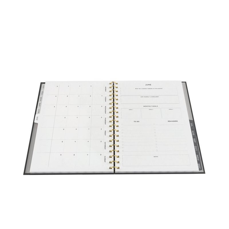 Smart Women Society - B5 Week-to-View - 2027 Calendar Year Diary/Planner - Black