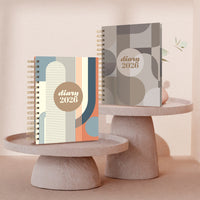 Scandi - A5  Week-To-View - Diary - 2026 Calendar Year Planner
