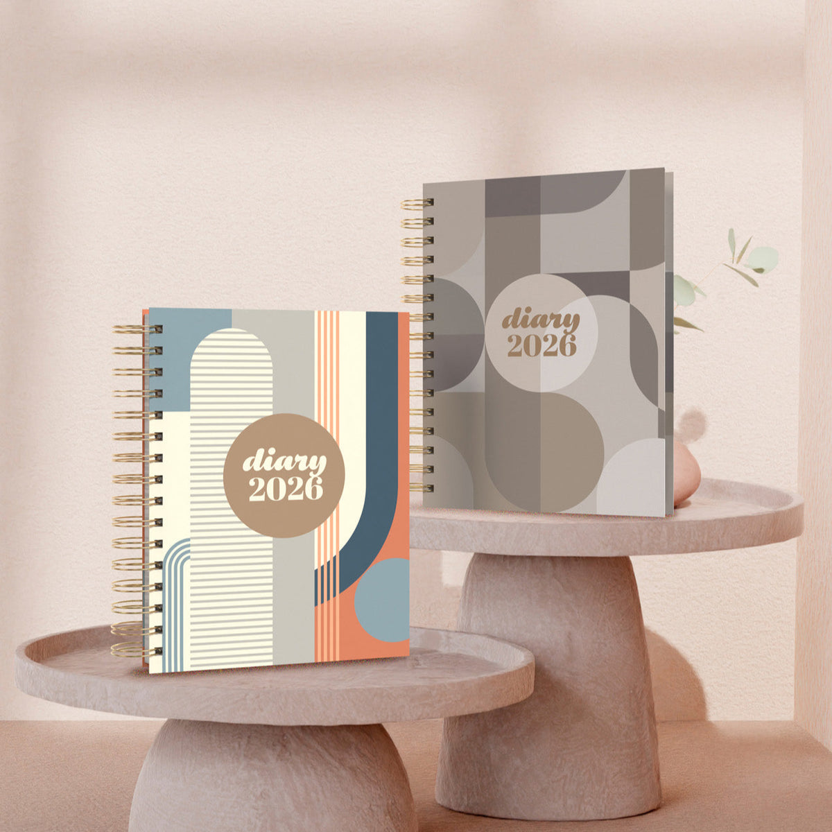 Scandi - A5  Day-To-A-Page Diary - 2026 Calendar Year Planner