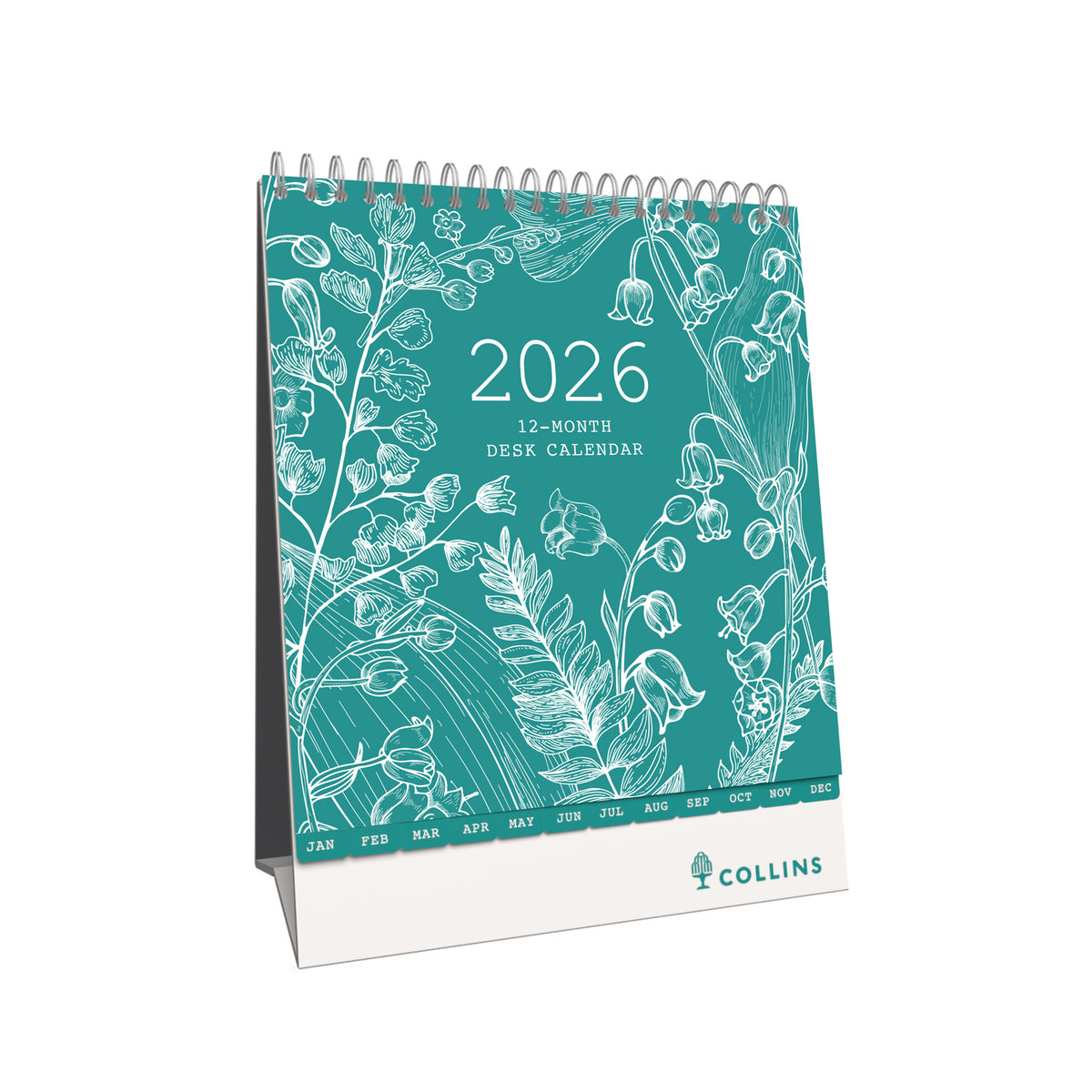 Tara Monthly Desk Calendar - 2026