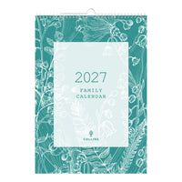2027 Calendar - 12 Month A3 Family Month-to-View Calendar - Collins Debden Tara Range (TAFC135-27)