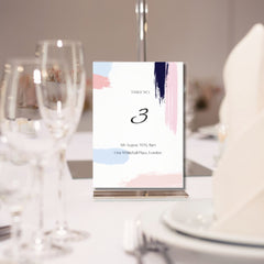 Table Names & Numbers - Palette