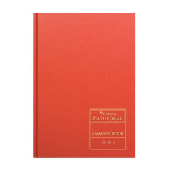 Cathedral -  Accounts Book 20 Cash Columns  - Red (69/20.1)