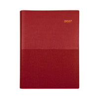 2027 Calendar Year Planner - 12 Month A5 Day-to-Page Diary - Collins Debden Vanessa Range