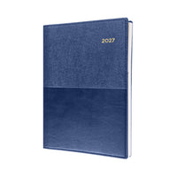 2027 Calendar Year Planner - 12 Month A5 Day-to-Page Diary - Collins Debden Vanessa Range