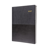2027 Calendar Year Planner - 12 Month A5 Day-to-Page Diary - Collins Debden Vanessa Range