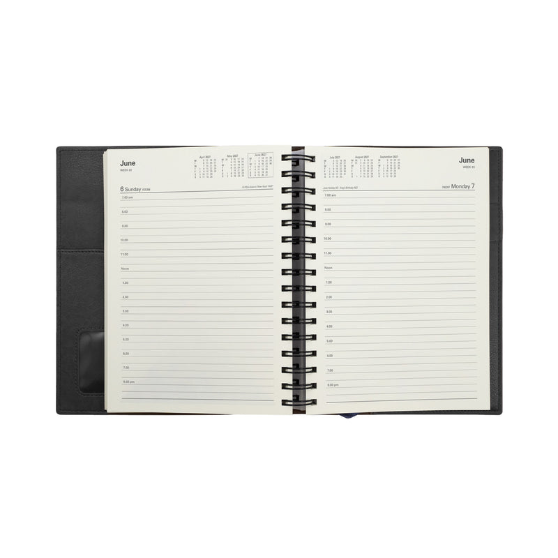 2027 Calendar Year Planner - 12 Month A5 Day-to-Page Diary - Collins Debden Vanessa Range