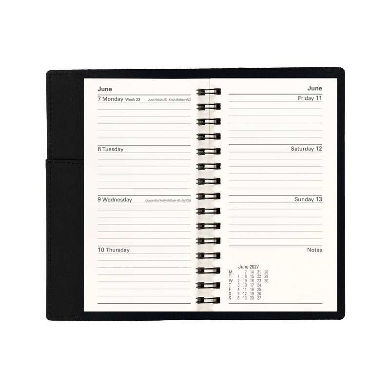 2027 Calendar Year Planner - 12 Month Pocket Week-to-View Diary - Collins Debden Vanessa Range
