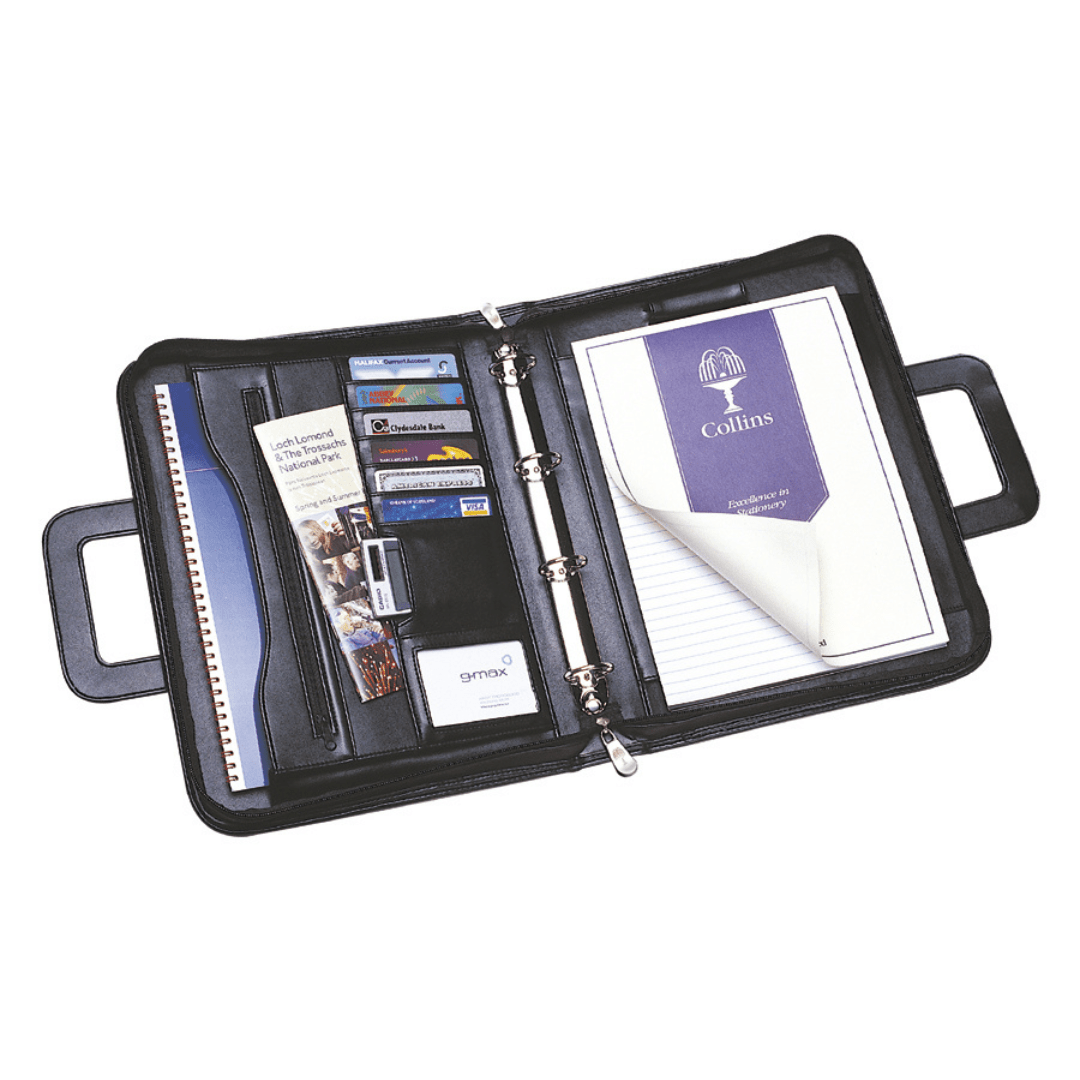 A4 Conference Folder - with Retractable Handles (BT001) - Collins Debden UK