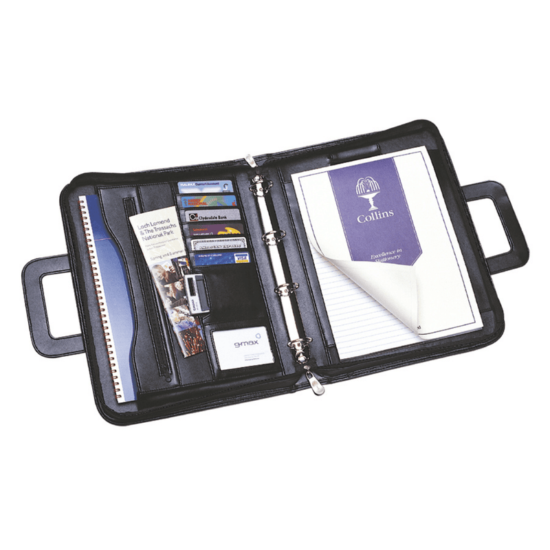 A4 Conference Folder - with Retractable Handles (BT001) - Collins Debden UK