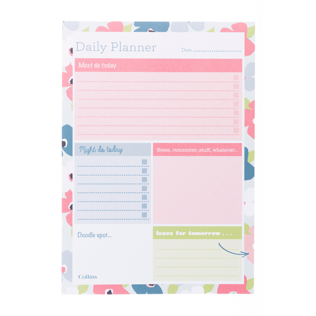 Blossom - Planner A5 Daily (DPDA5 - BL) - Collins Debden UK
