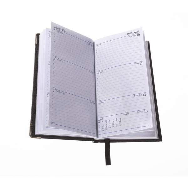 Business Pockets - Slim - Week-To-View - Diary - 2025 - Calendar-Year ...