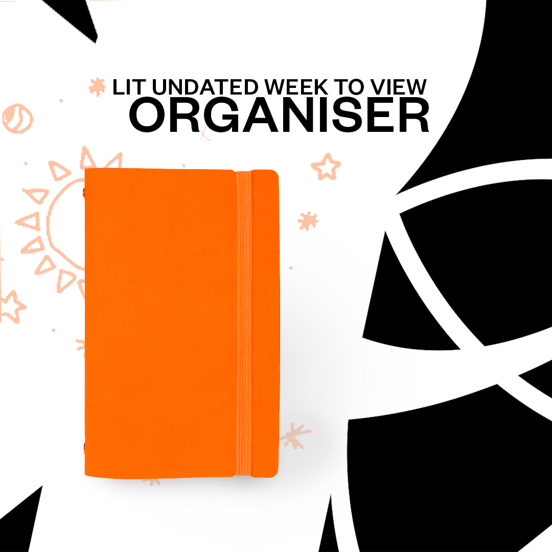 Lit Undated Week to View Organiser