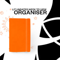 Lit Undated Week to View Organiser