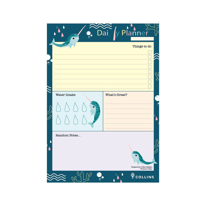 Natura - Slim Daily Planner Pad - Narwhal (NT15U1.NA)