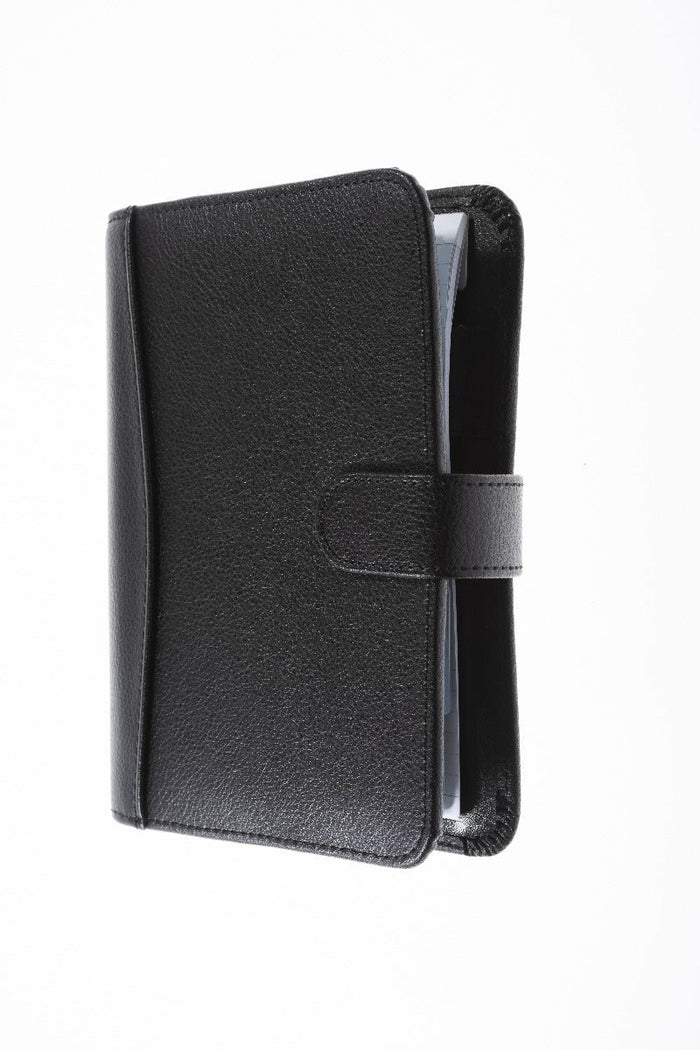 Balmoral (Premium Leather) - Personal Week-to-View Undated Organiser - Black