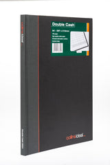 Ideal - A4 Cashbook Casebound  Double Cash - 192 Pages  - Black (6424)