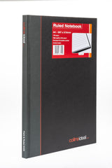Ideal - A4 Cashbook Casebound Feint - 192 Pages  - Black (6428)