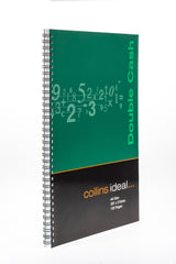 Ideal - A4 Cashbook Wiro Double Cash - 120 Pages  - Green (7424)