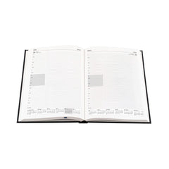 Collins Eco Friendly Essential - 2024 Daily Planner - A4 Day-to-Page Diary with Recycled Paper and Appointments (E-ESSA41A-24)