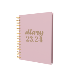 Scandi - A5 Day To Page Mid Year Academic 2023-24 Diary (PW51M-2324)