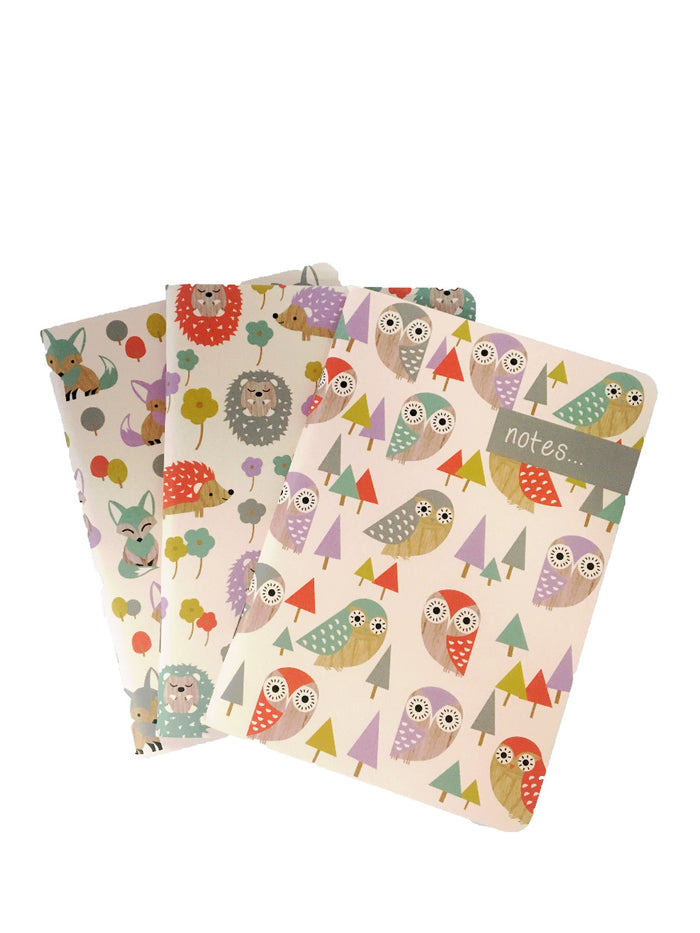 Woodland  -  Notebook A6 Ruled Gift Set (CF63GP-WL)