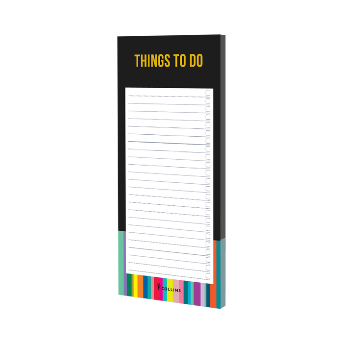 Edge Rainbow - Slim Magnetic To Do List Pad (ED1STD)