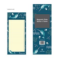 Natura  -  Magnetic To Do List Pad  List - Narwhal (NT1STD.NA)